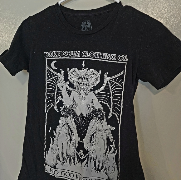 Women's Born Scum T shirt - Picture 3 of 3